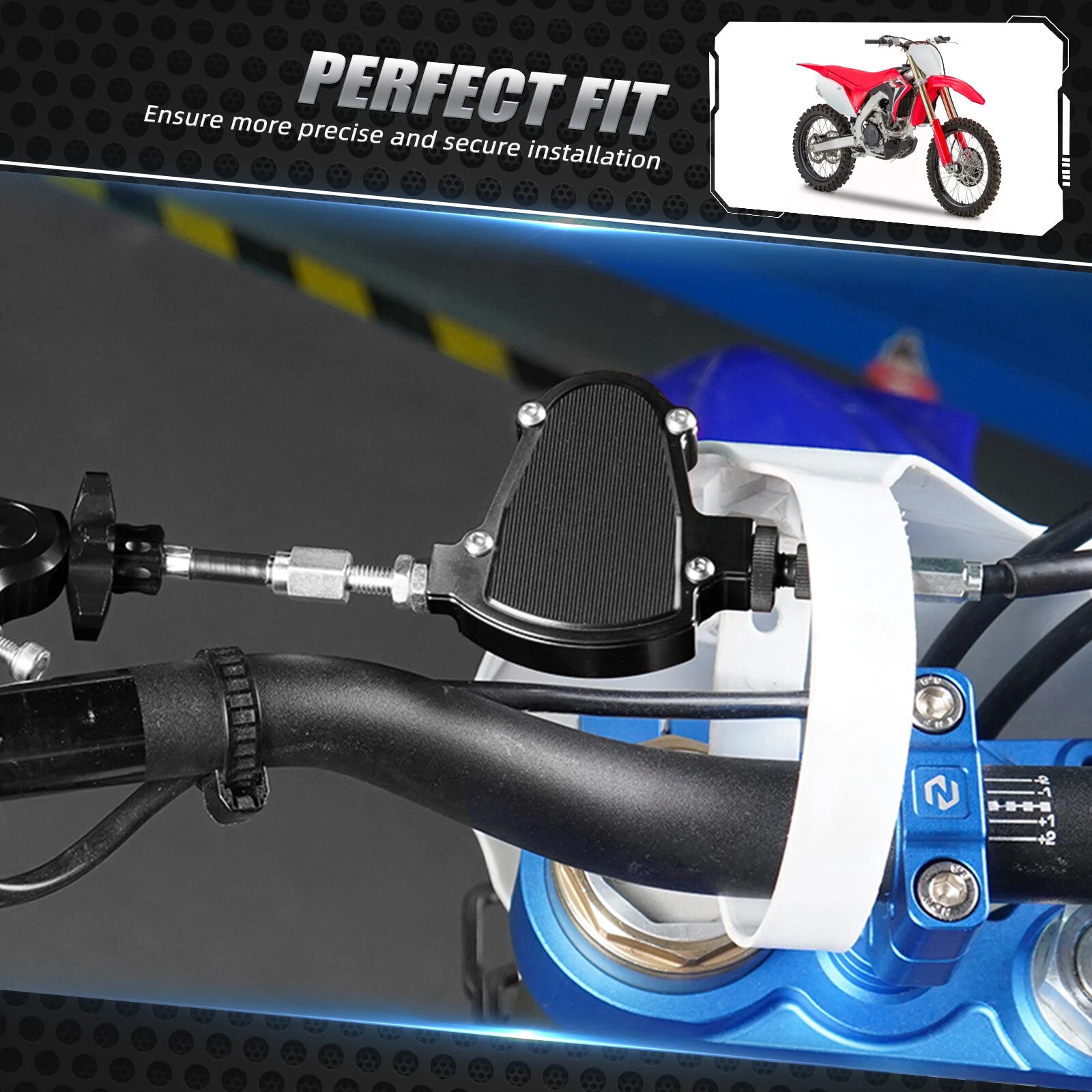 CNC Stunt Clutch Easy Pull Cable System for Suzuki RM 65 85 125 250 DRZ400E (2000–2023)