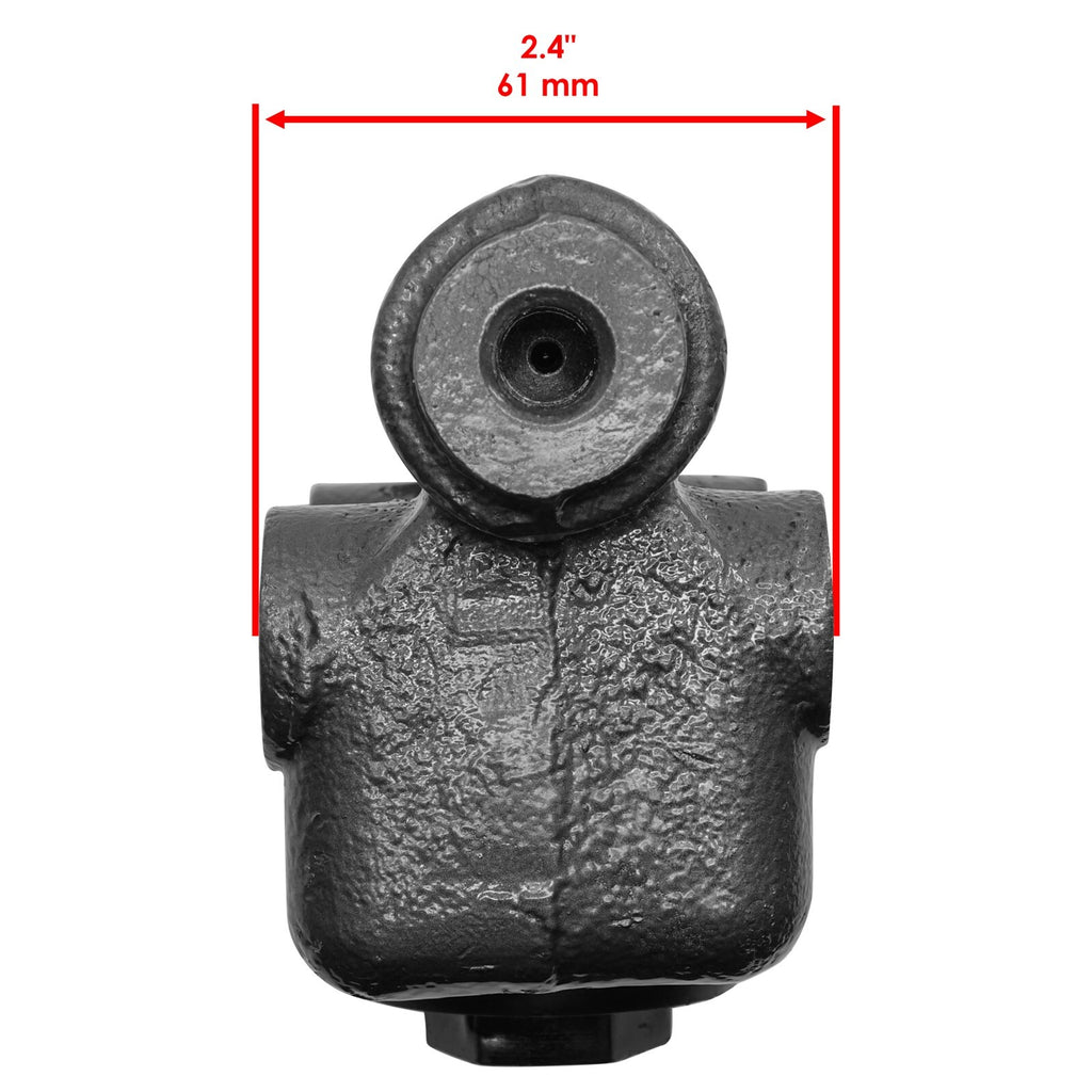 Caltric Brake Master Cylinder Replacement for Case IH 480B Backhoe (1965–1965)