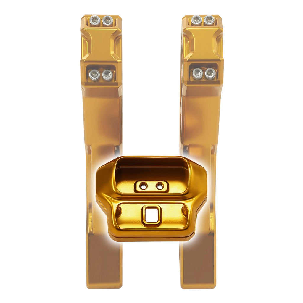 Handlebar Riser Gauge Mounting Bracket for Harley Softail Fat Bob (2018–2025)