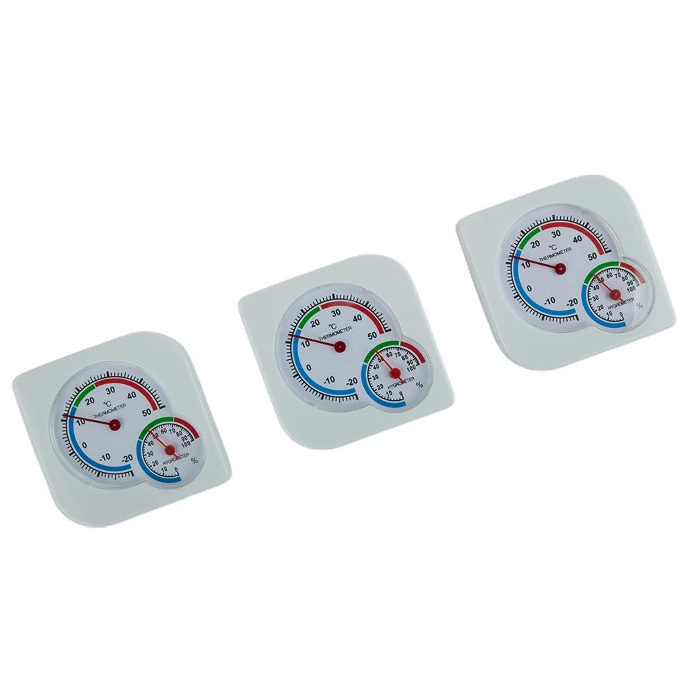 Thermometer Hygrometer for Indoor Climate (7.2cm x 7.2cm)