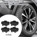 Wheel Hub Center Cap Black for Chevy Avalanche (2007–2013)