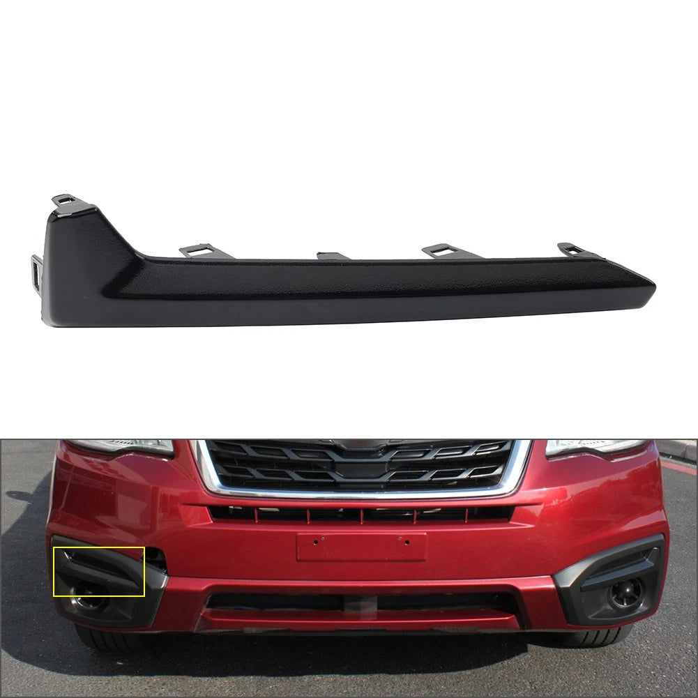 Right Fog Light Trim Molding for Subaru Forester (2017–2018) - Glossy Black