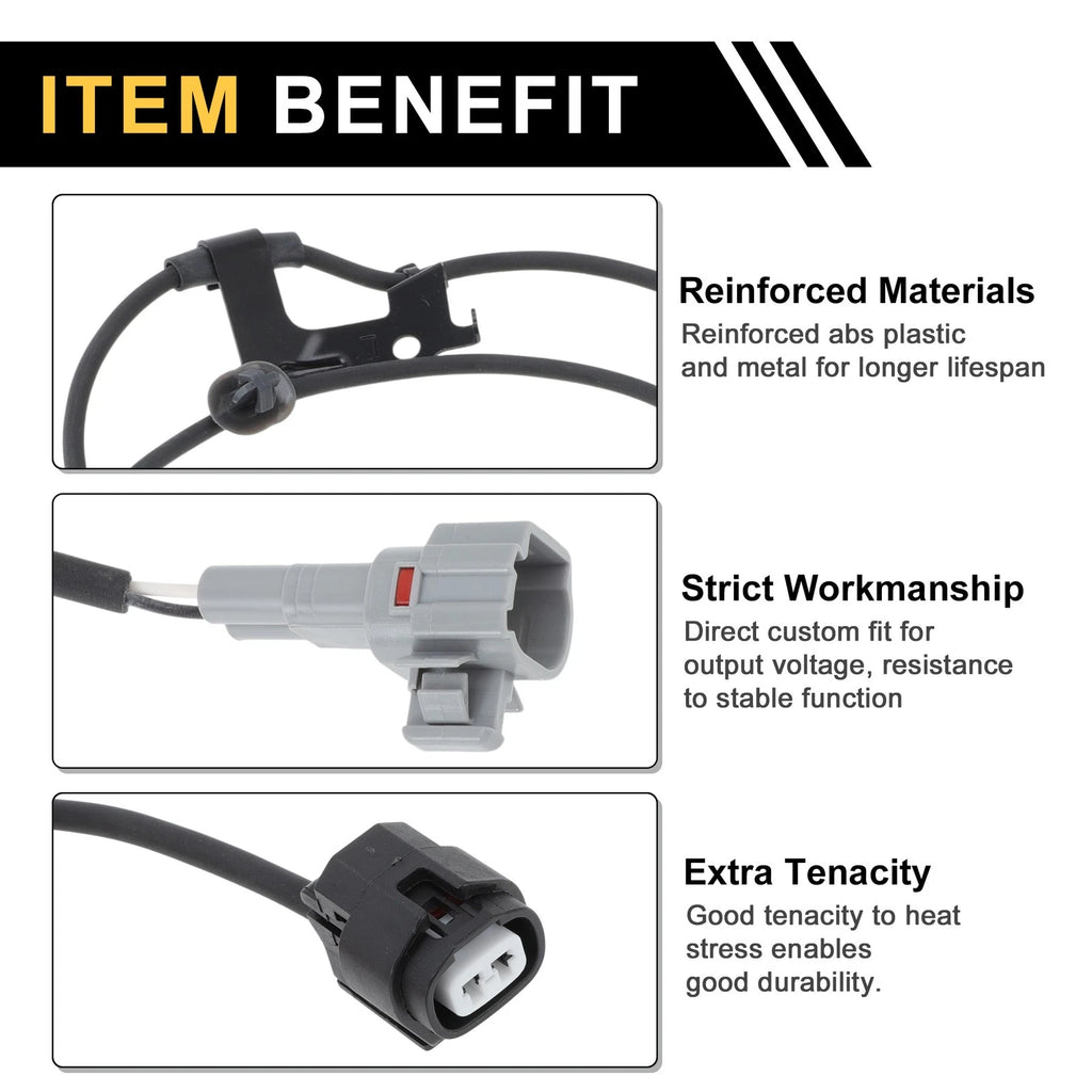 ABS Wheel Speed Sensor Replacement for Toyota FJ Cruiser Front Left (2007–2014)