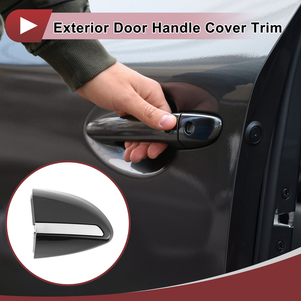 Exterior Door Handle Cover Trim for Toyota Corolla 2014-2018 Left Side Grey