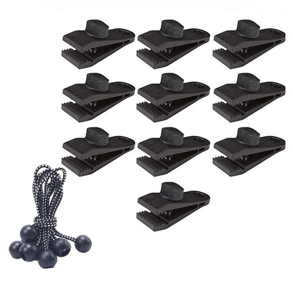 Robust Tarp Clip for Heavy Duty Tent and Canopy Fastening