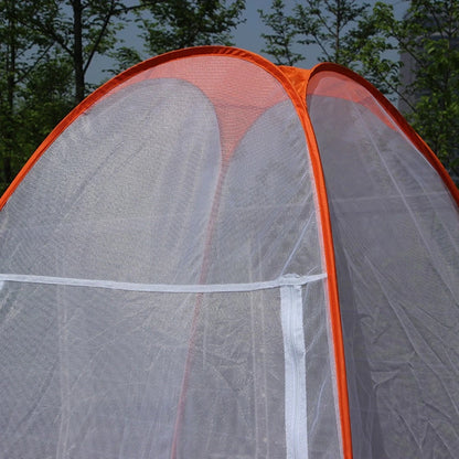 Mesh Net Tent for Buddhist Retreats and Yoga Practice