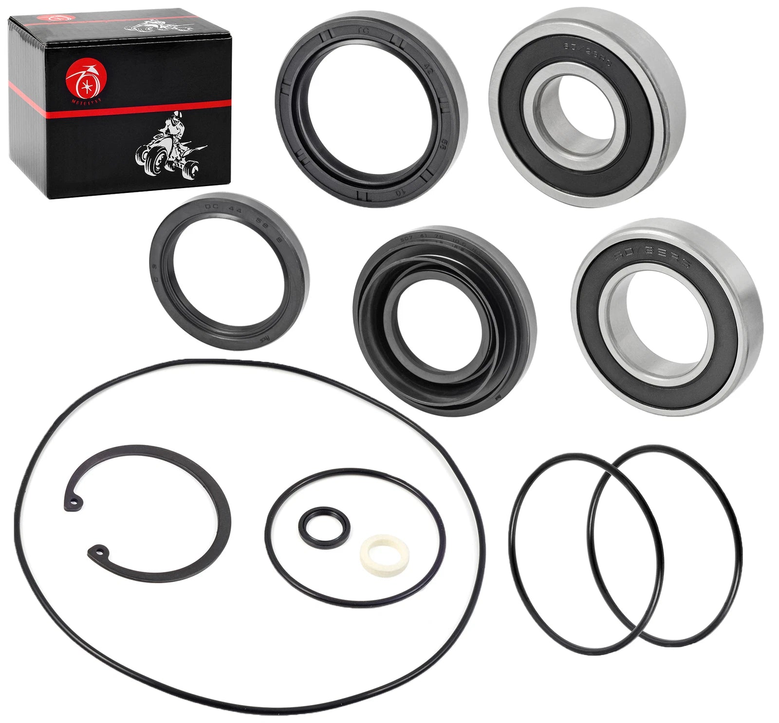 Rear Axle Wheel Bearing Seal O-Ring Kit for Honda Foreman 500 (2014–2022)