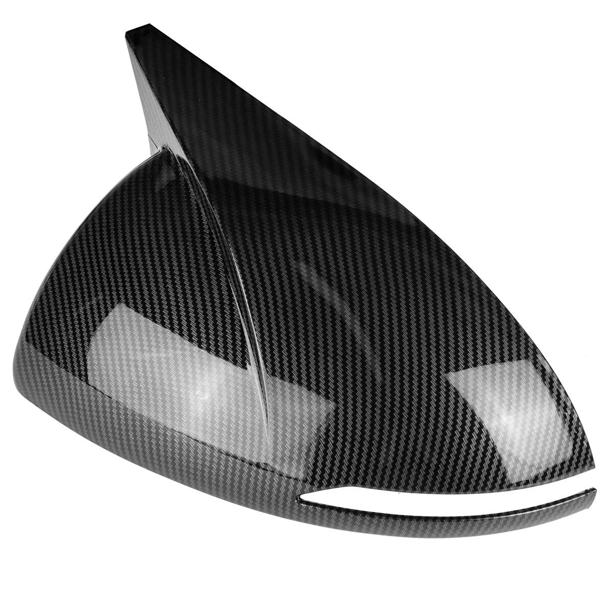 2X Carbon Fiber Look Rear View Side Mirror Cover for Hyundai Sonata (2020–2023)