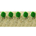 10Pcs 2.36" Miniature Model Trees for Park Train Railroad Scenery