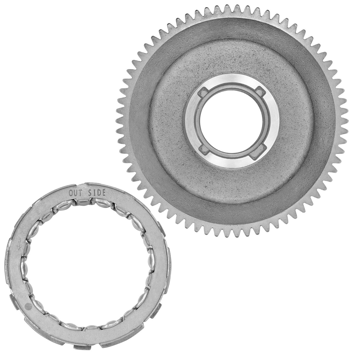 Starter Clutch One Way Bearing Idler Gear Replacement for Honda (2002–2006)