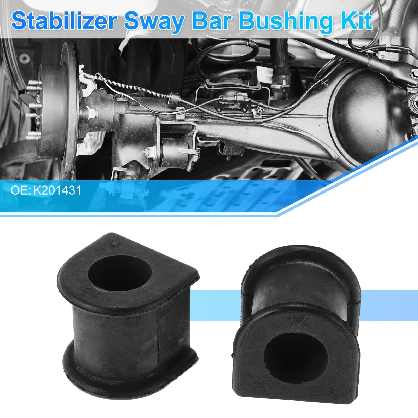 Stabilizer Sway Bar Bushing Kit for Toyota RAV4 (2001–2005)