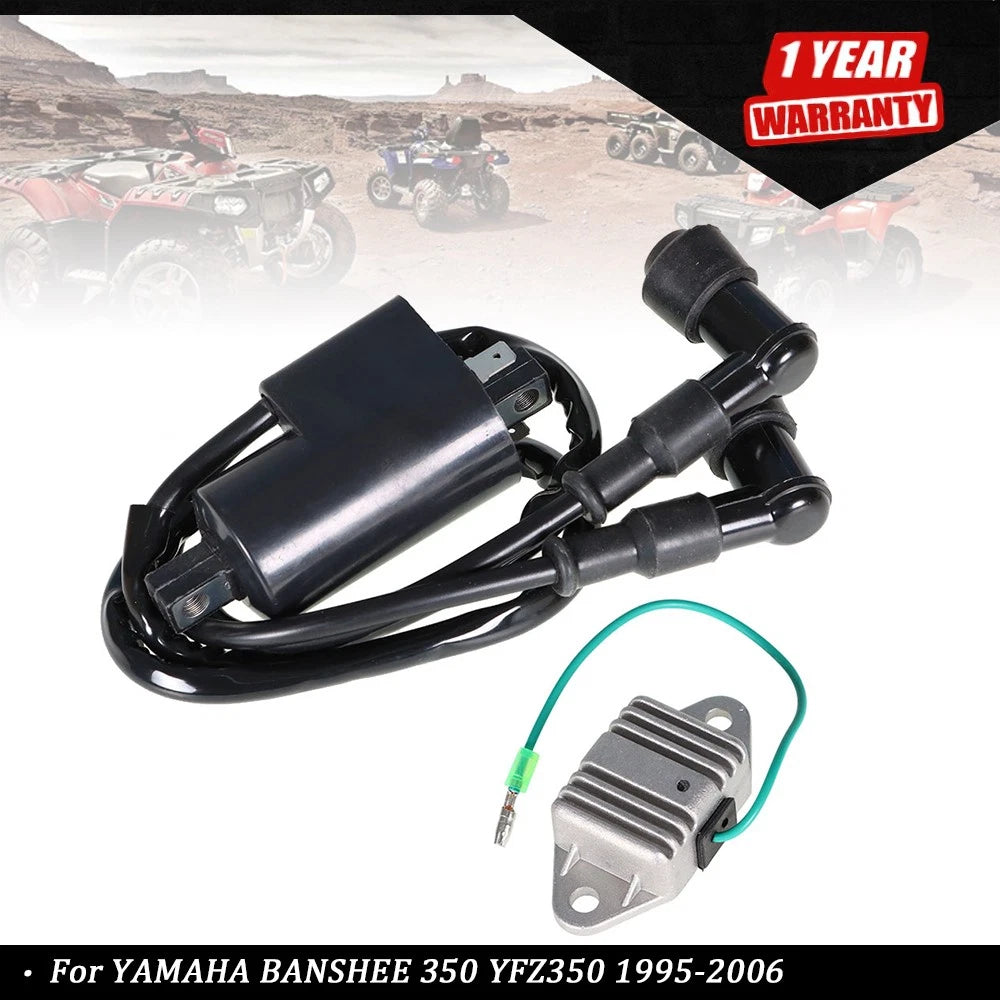 Regulator Rectifier & Ignition Coil for Yamaha Banshee 350 (1995–2006)