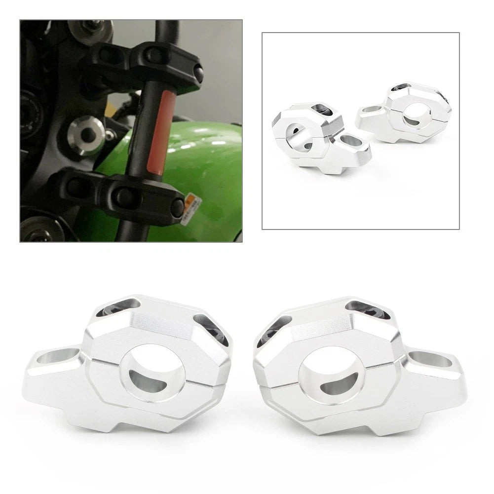CNC Handlebar Riser Adapter for Kawasaki Z1000 Z750 (2004–2011)