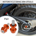 Swingarm Spools 10mm CNC Replacement Pair for Motorcycle (2000–2024)