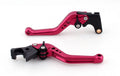 Short Brake Clutch Levers for Aprilia Shiver/GT (2007–2014) Dorsoduro 750 (2008–2014) Red
