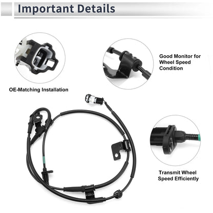 ABS Wheel Speed Sensor No. 598303R750 for Kia Cadenza (2014–2016)