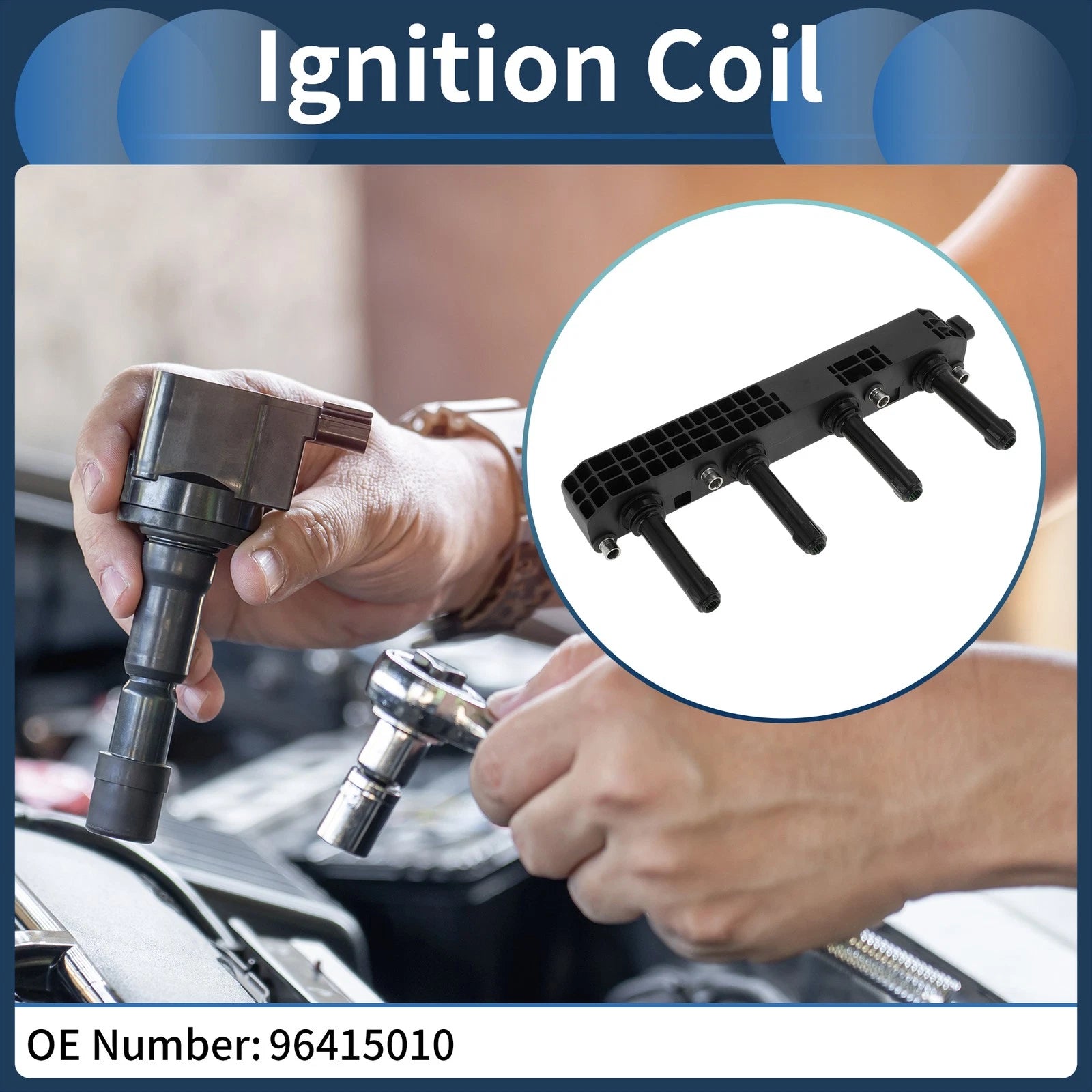 Ignition Coil Pack No. 96415010 for Daewoo Nubira (1996–2004)