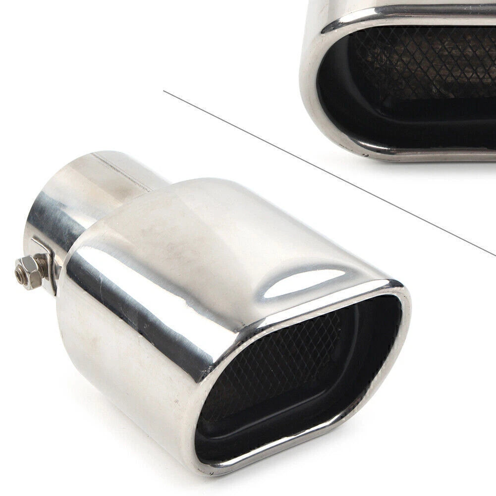 Stainless Steel Exhaust Pipe Tail Muffler Tip for Universal Fit (2010–2023)