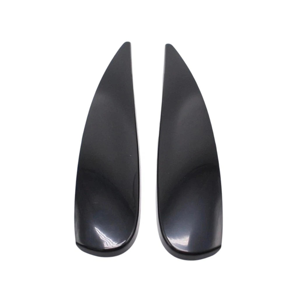 ABS Glossy Black Headlight Eyebrow Spoiler for Corsa D (2006–2010)