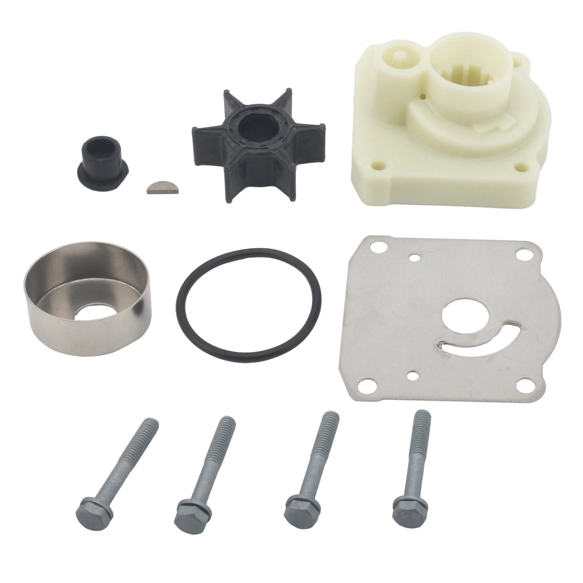 Water Pump Repair Impeller Kit Replace Yamaha Outboard 18-3432