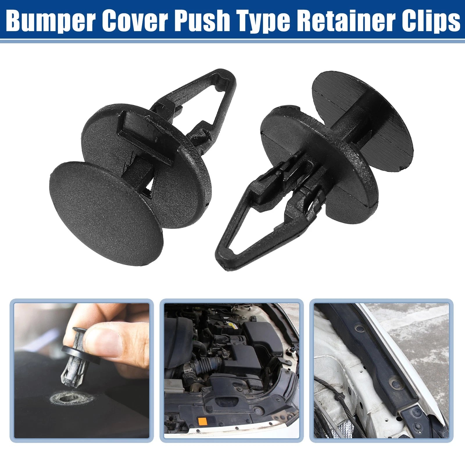 Bumper Retainer Clips Push Type 30pcs for Buick Enclave (2008–2017)