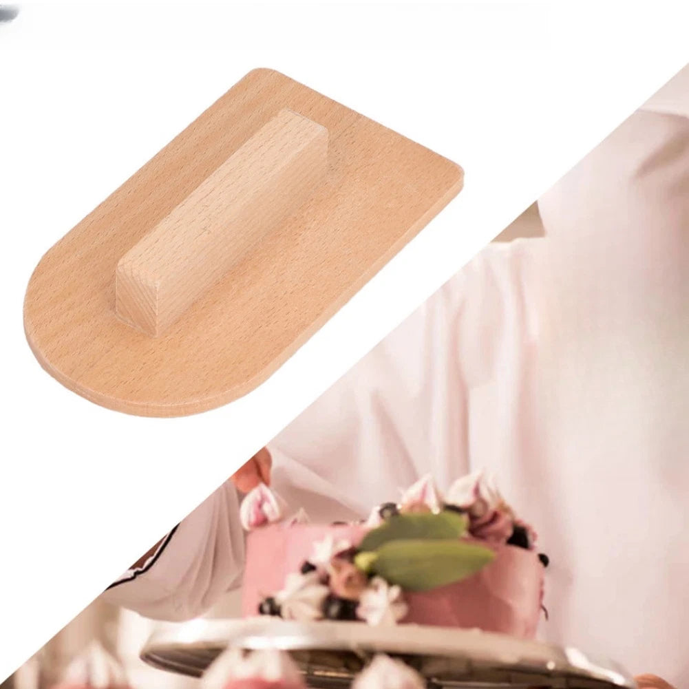 Cake Smoother Tool for Precise Fondant Leveling (14.5 x 9 x 3 cm)
