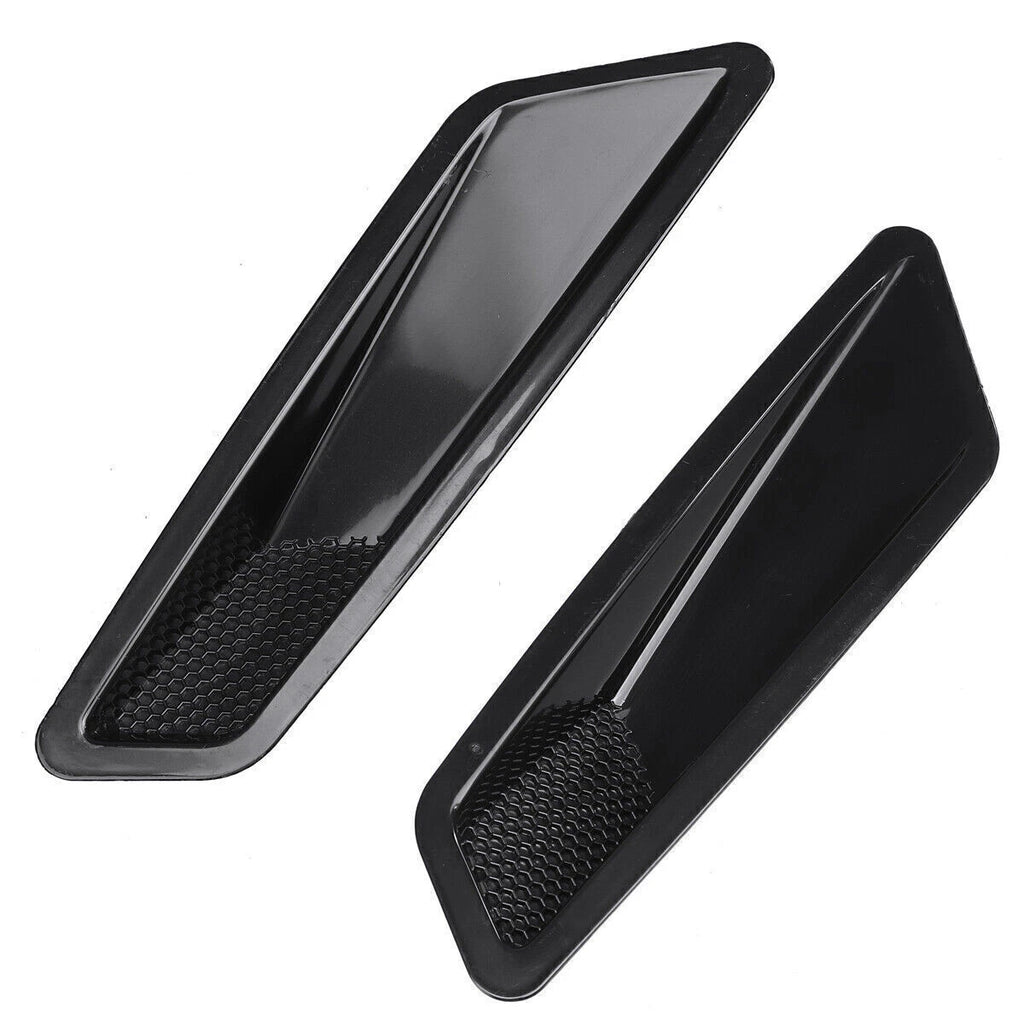 2X Gloss Hood Vent Air Intake Scoop Duct for Mercedes W204 W212 W213 AMG