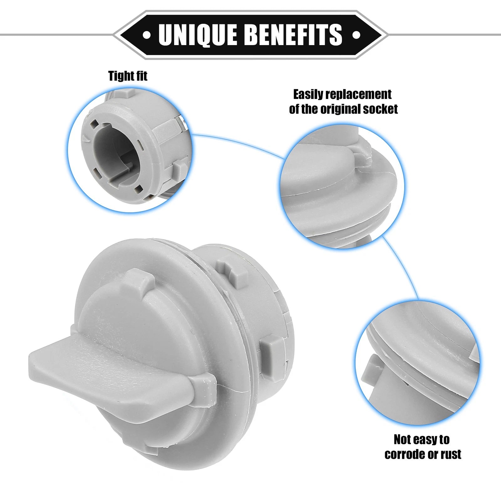 Turn Signal Light Socket Replacement Set for Hyundai Veracruz (2007–2012)