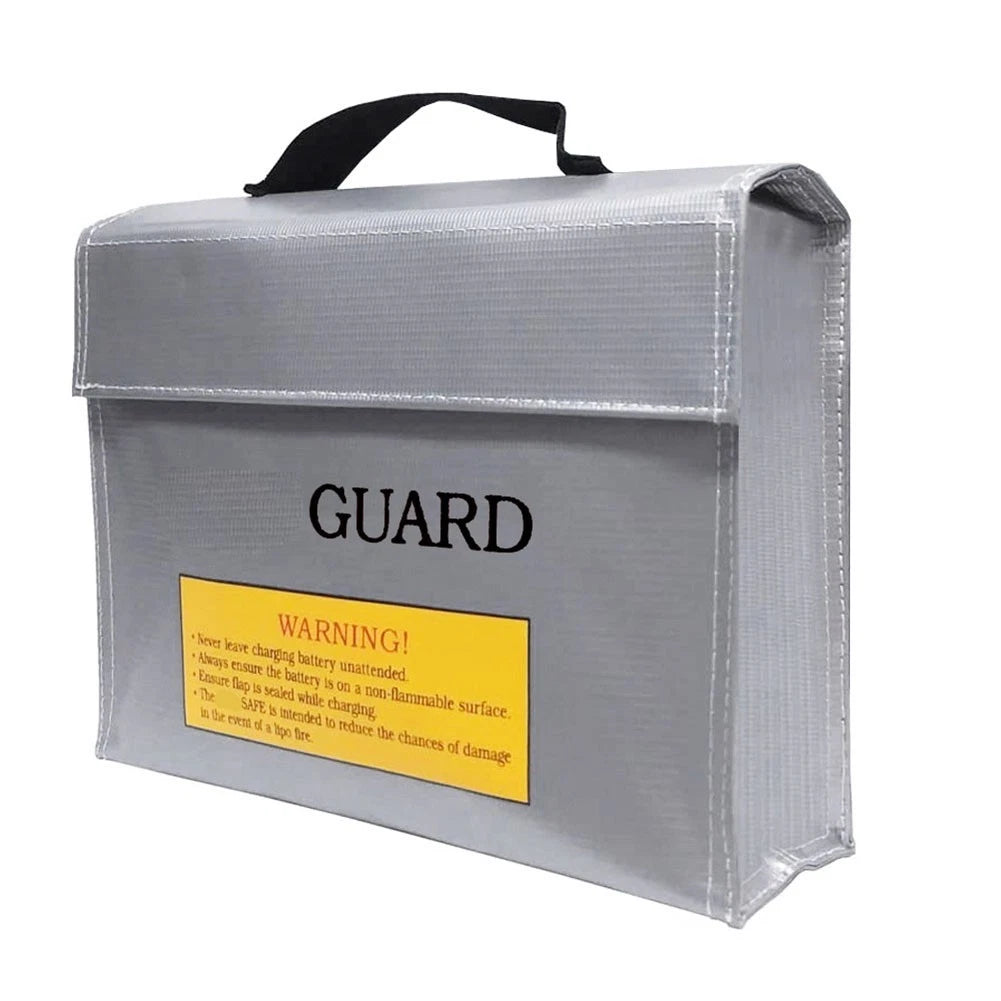 Safe Lithium Ion Battery Storage and Charging Bag, Flame Resistant