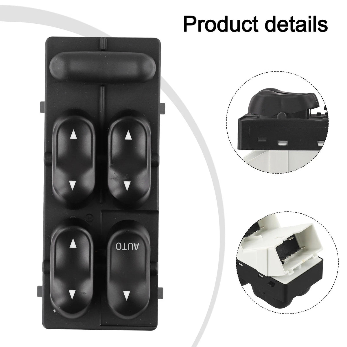 Front Left Power Window Switch for Ford F250 F350 (1999–2001)