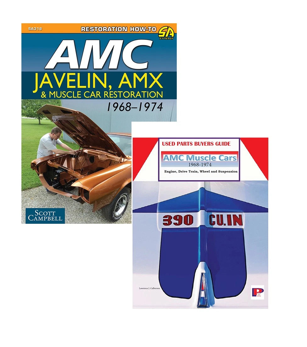 Restoration and Interchange Guide Set for AMC Javelin & AMX (1968–1974)