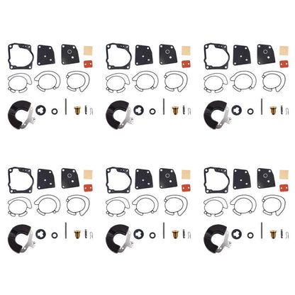 6x Carburetor Kits for Johnson Evinrude V4