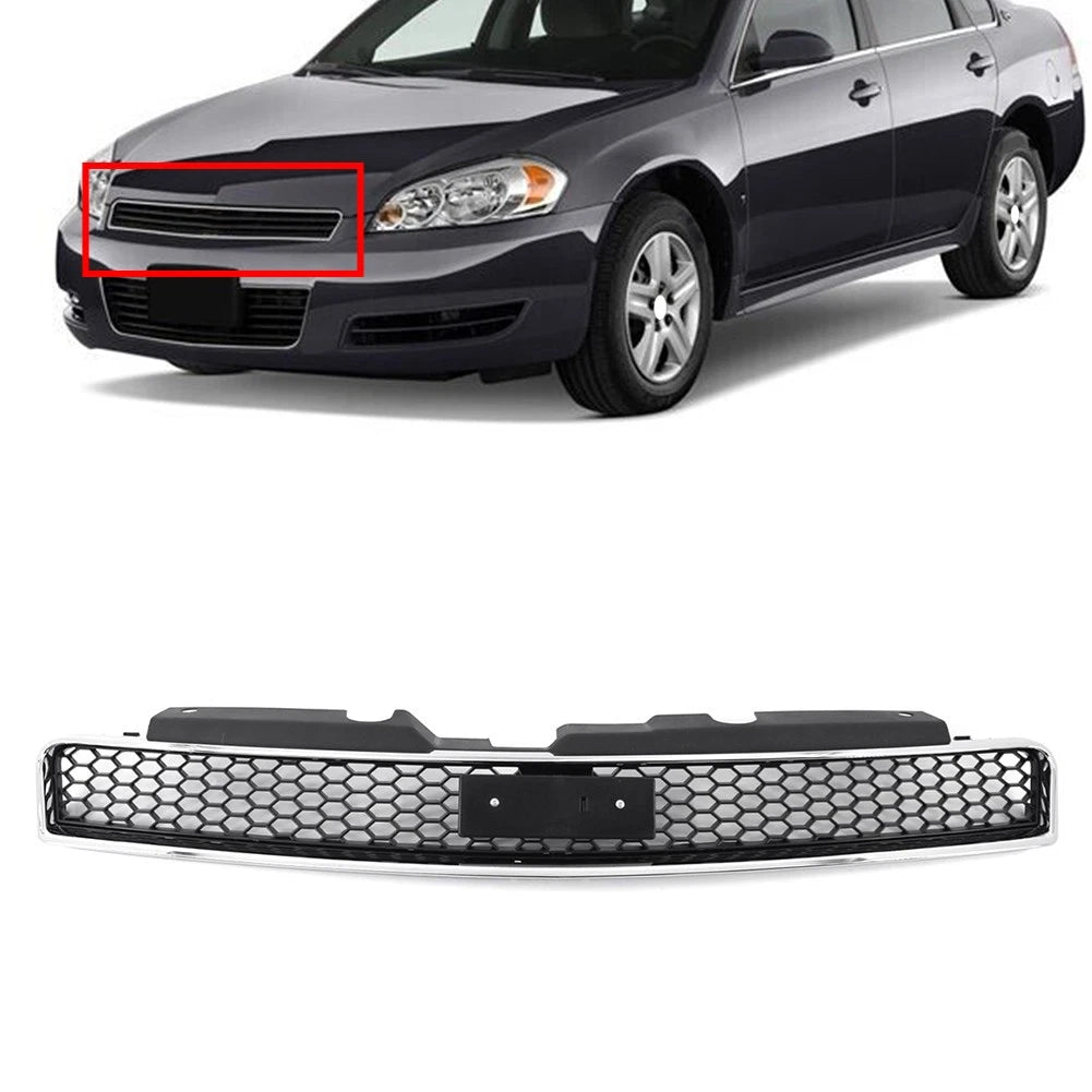 Honeycomb Front Bumper Grille for Chevrolet Impala SS (2006–2013)