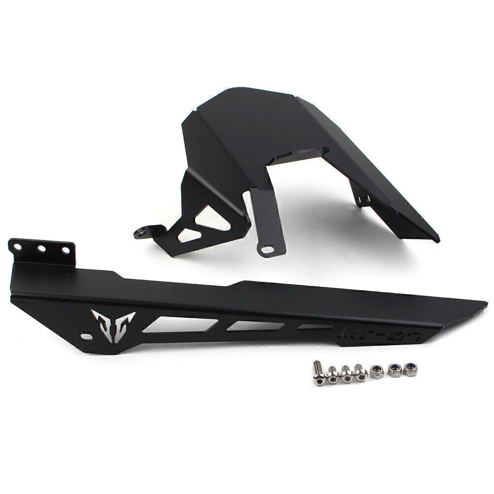 Chain Guard Cover Aluminum Billet for Yamaha MT-07 MT07 (2014–2016) BK
