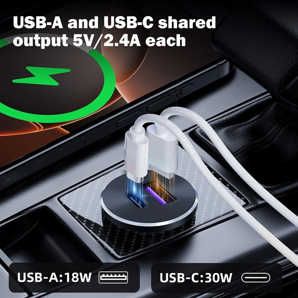 12V 24V USB Adapter Outlet PD3.0 30W for RV Camper Trailer Car Boat