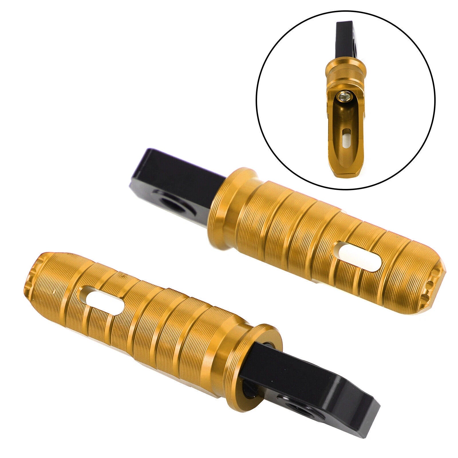 Front Footrests Foot Pegs for Aprilia GPR 125 150 250 APR150 RS125 TUONO125 (2000–2023)