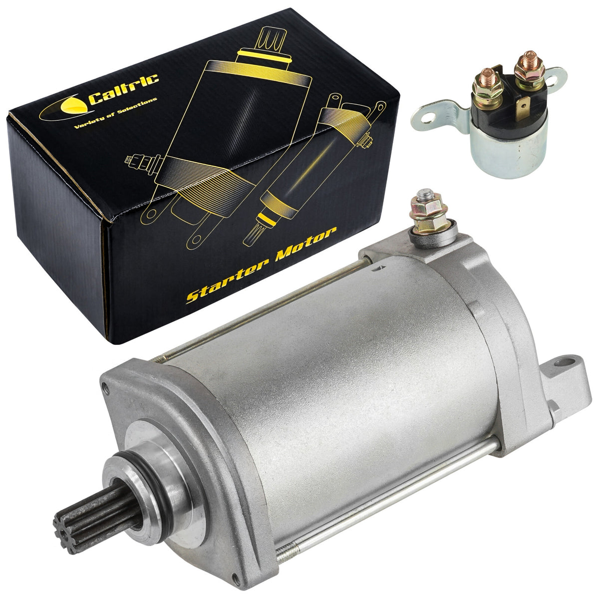 Starter Motor and Relay Solenoid Replacement for CanAm DS650 (2004–2007)