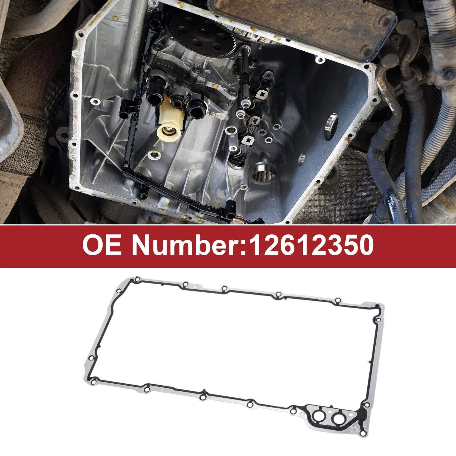 Transmission Filter Oil Pan Gasket Replacement for Chevrolet Avalanche (2007–2013)