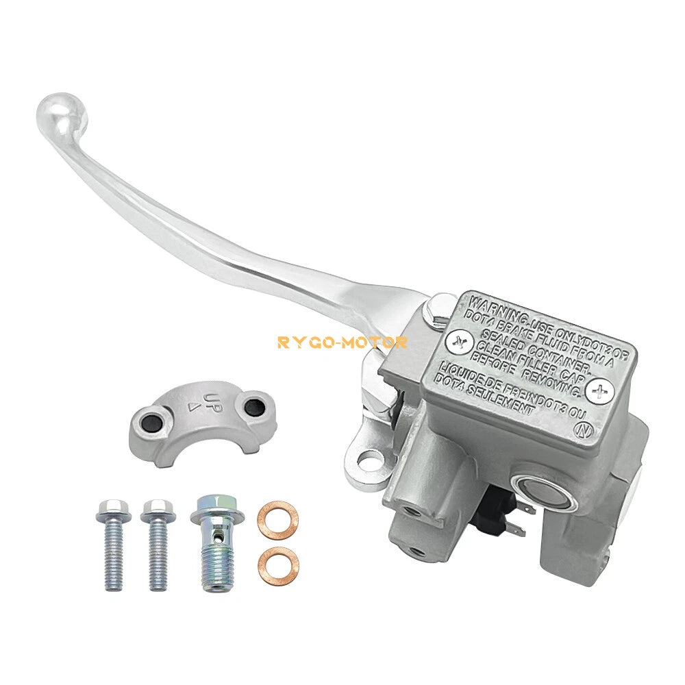 Rear Brake Master Cylinder Left Hand for Yamaha Grizzly 550 YFM550 (2009–2014)
