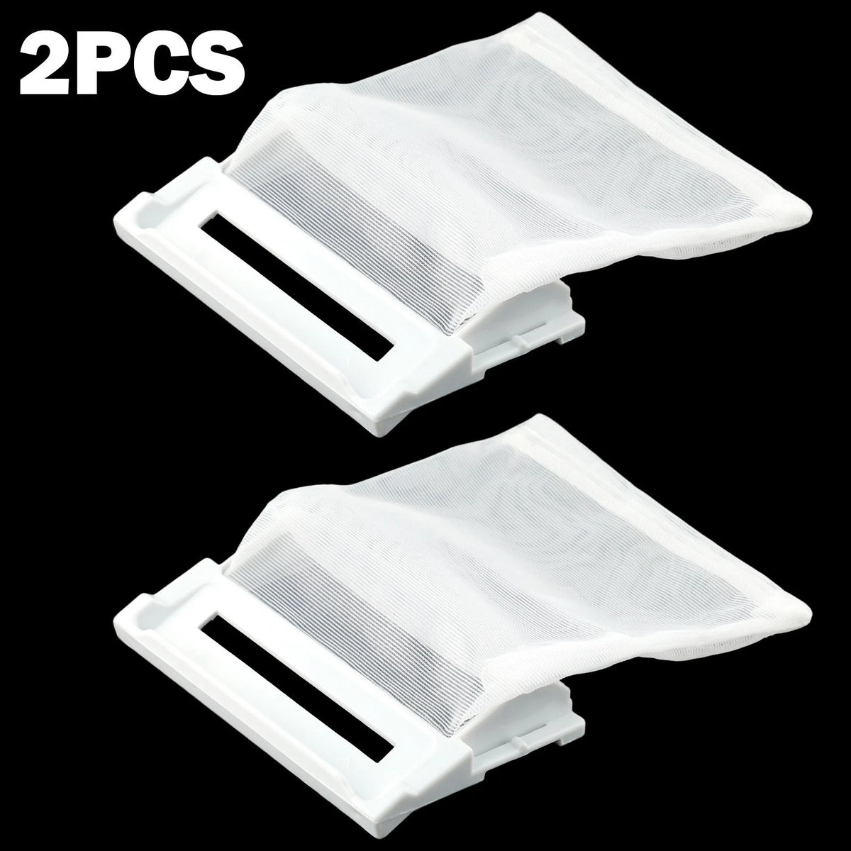 Filter Bags for Washing Machine (140x100mm) - Light Gray Mesh