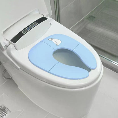 Foldable Toddler Toilet Seat Travel Potty with Suction Cups
