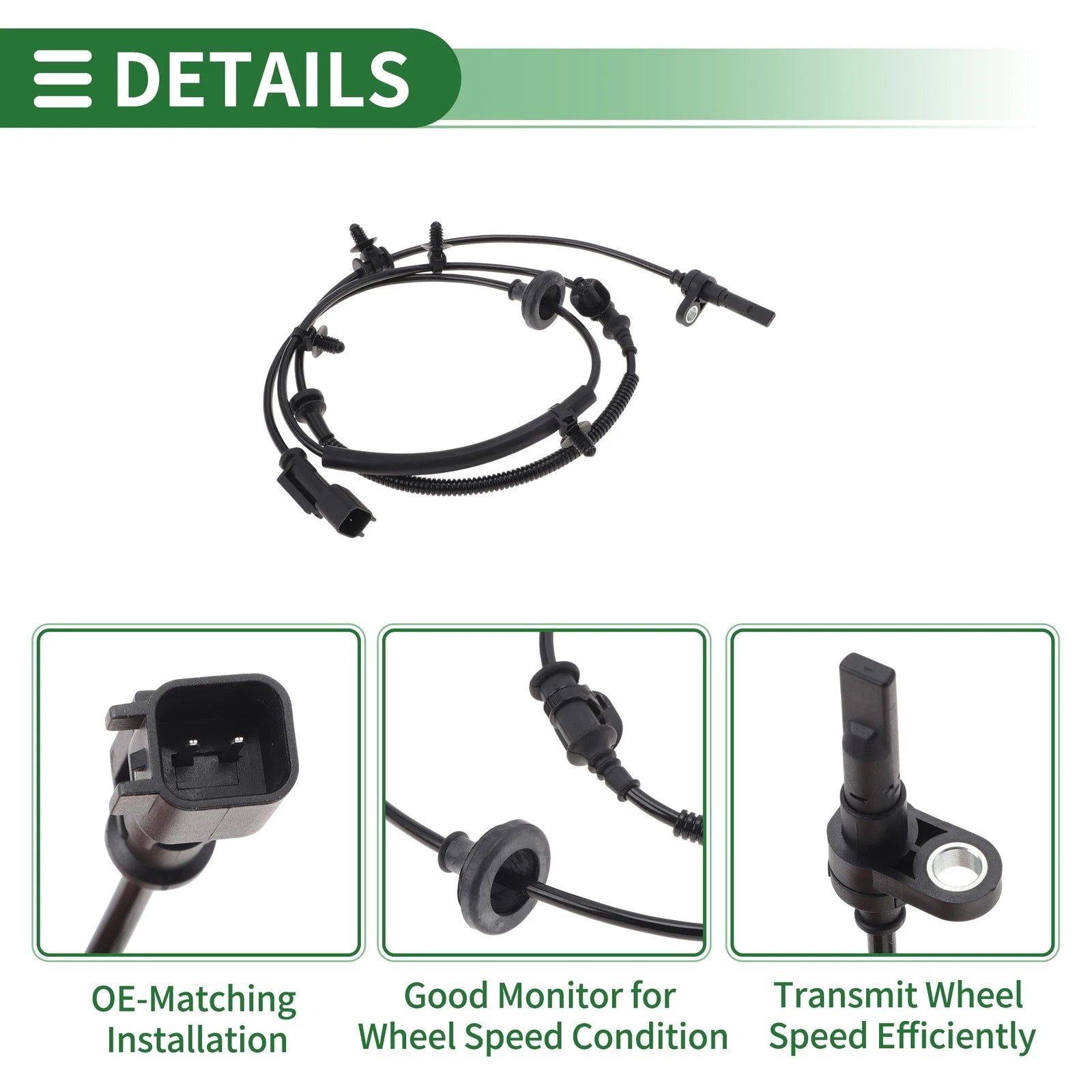 ABS Wheel Speed Sensor No. 23251400 for Buick Envision (2014–2017)