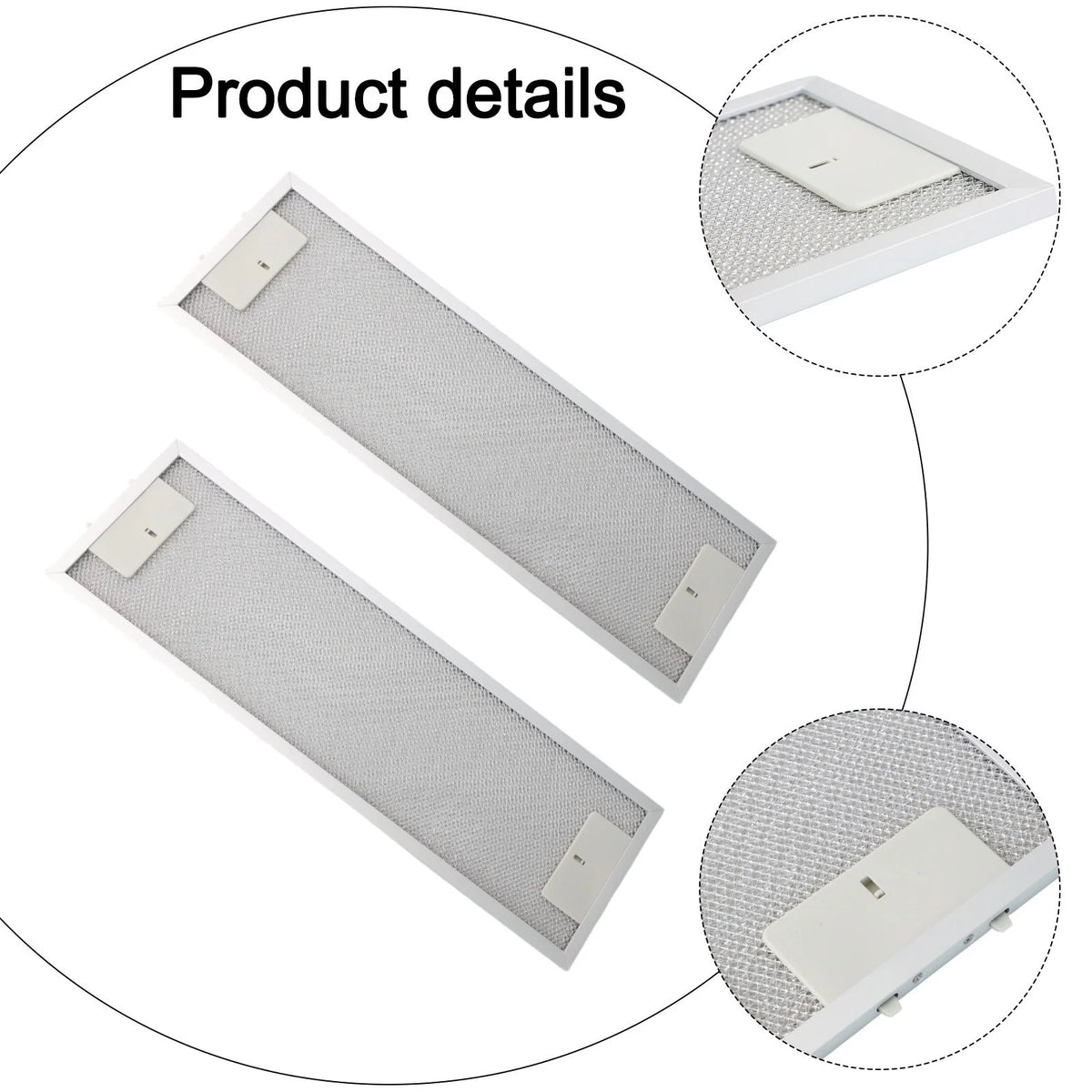 2X Range Hood Filters for IAG9SE4 RS6W RSFR8S