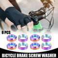 Brake Bolt Washer Set M6x5.5 Universal 8 Pcs for Universal (Fits Most)