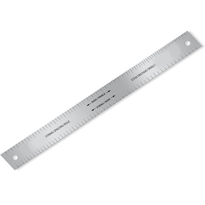 String Spacing Ruler Tool for Guitar Bass (330×28×0.5mm)