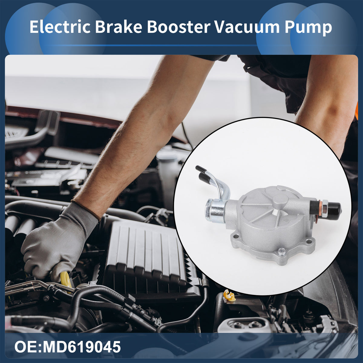 Brake Vacuum Pump Replacement for Mitsubishi Pajero (1991–2004)