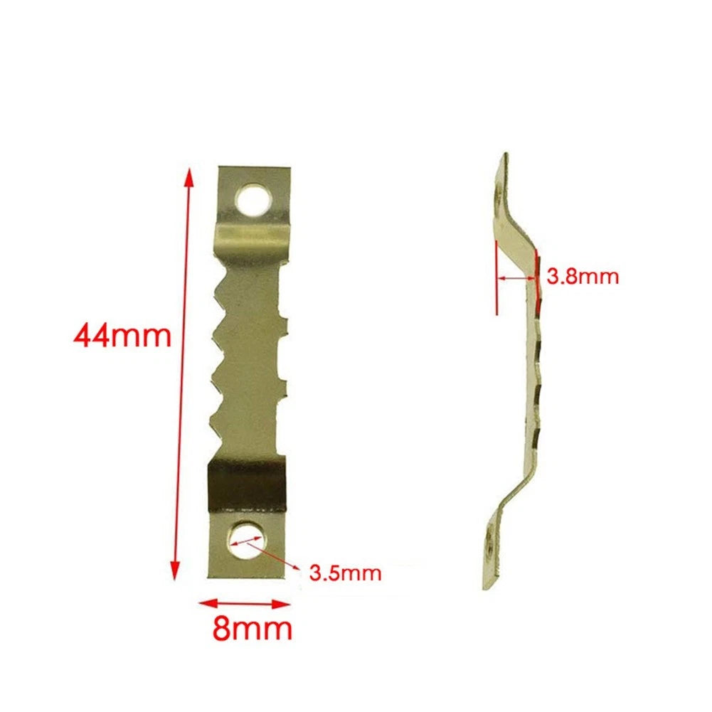 Set of 50 Rust Resistant Hanging Hardware for Various Applications