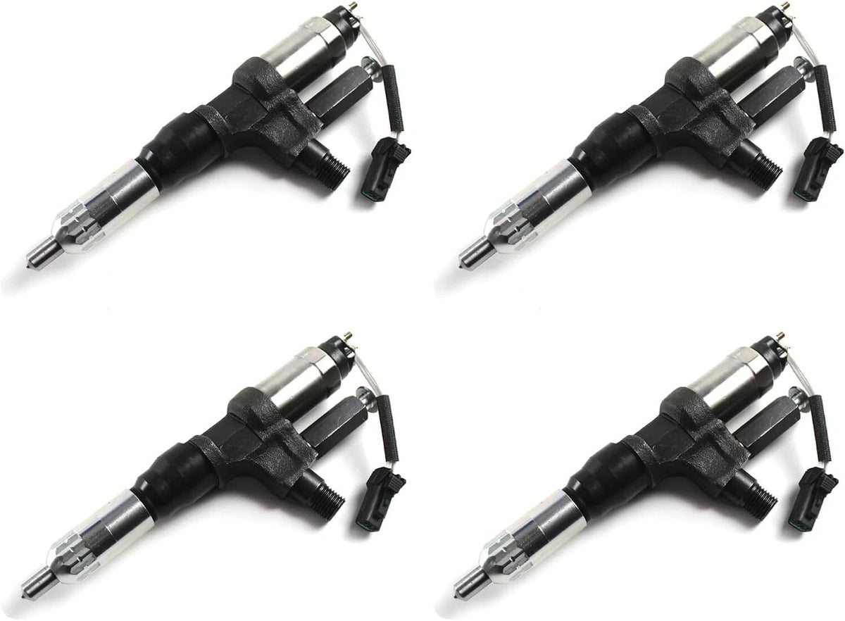 4X Fuel Injector 095000-0582 23910-1201 for Hino Diesel Engine S05C (S05)