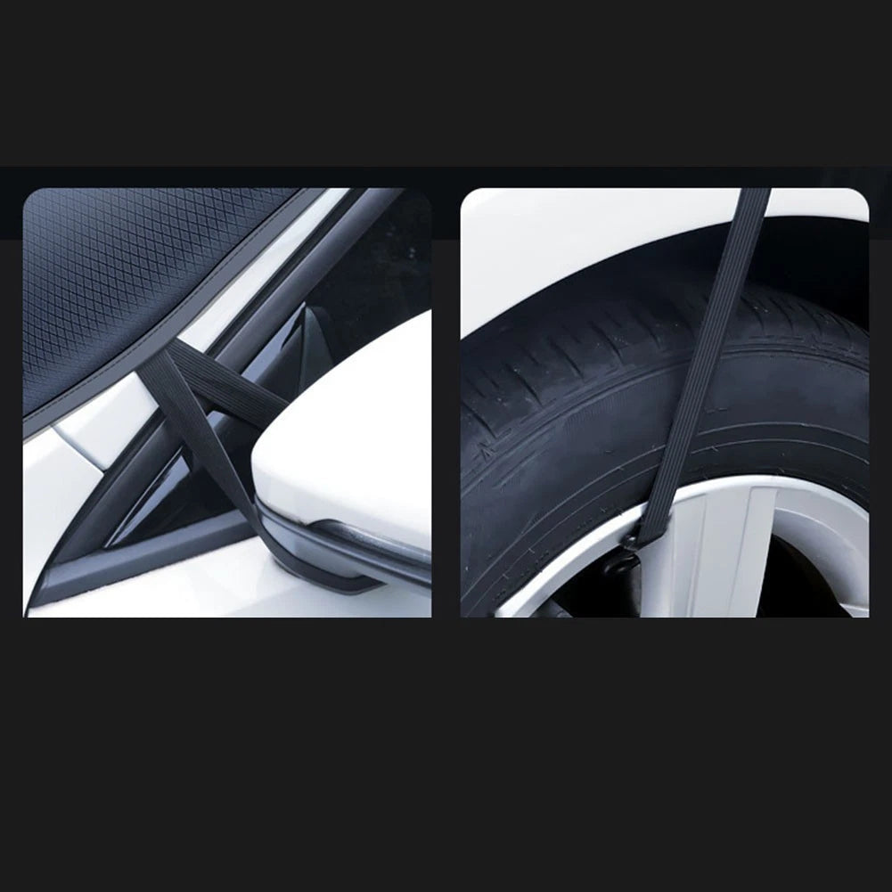 Sun Shade Windshield Cover for Cars and Trucks (Weather Resistant)