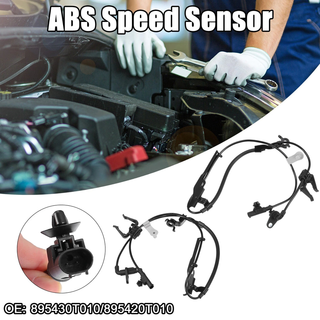 ABS Wheel Speed Sensor Front Set Left Right for Toyota Venza (2009–2015)